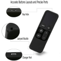 Pikkukuva 6 / 6: Musta silikonikotelo kaukosäätimelle Apple TV 4/5 Black one size