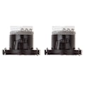 Miniatyrbillede 1 af 4: LED-lampe Diode Neo Wedge T5 / T4.7 rød 10-pakning Red one size