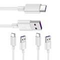 Miniatyrbillede 1 af 8: 3x 5A USB 3.1 A - USB C SuperCharge 2M White one size