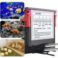 Miniatyrbillede 6 af 7: STC-3008 220V Temperaturregulator, PID-regulator Black