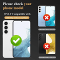 Pikkukuva 2 / 5: Musta Samsung S23 / S23 Plus -kameran linssinsuojus Transparent one size