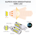 Pikkukuva 3 / 4: 2x 7443 W21W T20 33. smd 5730 Valkoinen White one size