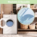 Miniatyrbild 7 av 9: 5x Moppduk Roborock S8 S8+ S7 S7+ T7 T7S T7 Plus, S7MaxV, S7 MaxV Plus Vit one size