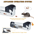 Pikkukuva 5 / 8: Uudelleenkäytettävä Rat Trap Mouse Trap Myrkytön Ympäristöystävällinen White one size