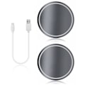 Pikkukuva 5 / 7: 2X KIA Led -alusta mukinpitimille Silver one size