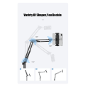 Miniatyrbilde 8 av 9: Gulvstativ for nettbretttelefoner opptil 13 tommer Black one size