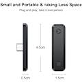 Miniatyrbillede 8 af 8: Bluetooth -adapter Kompatibel med Nintendo Switch / OLED / Lite, BT 5.0 Black