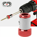 Miniatyrbild 2 av 6: Magnetisk skruvhållare till bits / skruvmejslar Röd one size