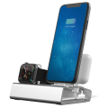 Miniatyrbilde 2 av 4: 3 - 1 ladestasjon for iPhone, Apple Watch, AirPods Silver one size