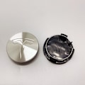 Miniatyrbillede 1 af 2: TSL04 - 56MM 4-pak Center dækker Tesla Silver one size