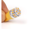 Miniatyrbild 2 av 6: 4X T10 Canbus W5W 18 st 3014 LED - Gul Gul one size