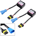 Miniatyrbild 1 av 6: 2st Xenon CAN-bus problemlösare Hid decoder Svart
