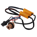 Miniatyrbillede 3 af 3: 2x 7443 W21W T20 Dekoderresistens problemløsning Canbus Black one size