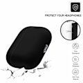 Pikkukuva 2 / 5: 2x Silikoninen suojakotelo Apple Airpods PRO mustalle Black one size