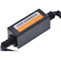 Miniatyrbillede 4 af 5: H4 LED-dekoder Canbus Advarselslyslys Canceller Black