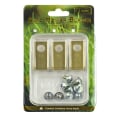 Miniatyrbillede 1 af 5: Titaniumbelagte knive til Honda Miimo robotplæneklipper 9 stk Gold one size