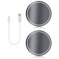 Miniatyrbillede 8 af 8: 2X Mazda Led bundplade til krusholdere Silver one size