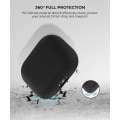 Miniatyrbilde 4 av 6: 2x Svart Apple AirPods 3-deksel silikonbeskyttelsesdeksel for AirPods 3 Black one size
