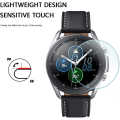 Miniatyrbilde 3 av 8: 2x Skjermbeskytter for herdet glass til Samsung Galaxy Watch 45mm Transparent one size
