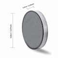 Pikkukuva 6 / 7: 2X KIA Led -alusta mukinpitimille Silver one size