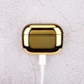 Pikkukuva 5 / 8: 2x Kultainen sähkölevykotelo Apple Airpods PRO Yellow one size