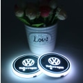 Miniatyrbillede 1 af 6: 2X Volkswagen Led bundplade til krusholdere Silver one size
