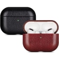 Miniatyrbillede 5 af 5: Læder taske til Apple Airpods Pro 2 - sort Black one size