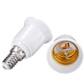 Miniatyrbilde 2 av 3: Stikkadapter fra E14 til E27 White one size