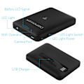Pikkukuva 3 / 7: 20 M WIFI -kamera Androidille iPhone, Android, Windows Black