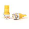 Miniatyrbilde 1 av 6: 4X T10 Canbus W5W 18 st 3014 LED - Gul Yellow one size