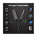 Pikkukuva 8 / 8: Langaton USB Bluetooth 5.0 -äänivastaanotin 3,5 mm AUX Silver one size