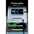 Miniatyrbilde 8 av 9: Dokkingstasjon for Tesla modell 3/Y 2x USB A 2X USB C Transparent