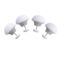 Miniatyrbilde 1 av 6: Trekklås for dynetrekk 4X Hvit White one size