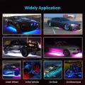 Miniatyrbilde 5 av 8: LED Loop Under Car Kit Flerfarget fjernkontroll vanntett White one size