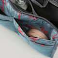 Miniatyrbillede 8 af 8: Taske i taske Håndtaskeindsats Taskeindsats Flamingo Blue Blue one size
