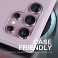Miniatyrbilde 3 av 8: Burgundy Samsung S24 Ultra kameralinsedeksel Transparent one size