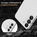 Pikkukuva 3 / 5: Musta Samsung S23 / S23 Plus -kameran linssinsuojus Transparent one size