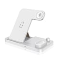Miniatyrbilde 7 av 7: Hvit 4 - 1 ladestasjon for iPhone, Apple Watch, AirPods, Apple Pencil 1/2. Silver one size