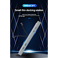 Miniatyrbilde 2 av 9: Dokkingstasjon for Tesla modell 3/Y 2x USB A 2X USB C Transparent