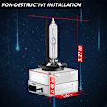 Miniatyrbillede 7 af 8: Xenon lamper, D3S 5000K, 2-pak Silver