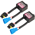 Miniatyrbild 6 av 6: 2st Xenon CAN-bus problemlösare Hid decoder Svart