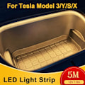 Pikkukuva 5 / 5: LED-silmukka takakonttiin Tesla 3 Y S X lämmin valkoinen Warm white