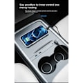 Miniatyrbilde 1 av 9: Dokkingstasjon for Tesla modell 3/Y 2x USB A 2X USB C Transparent