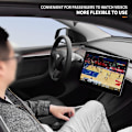 Miniatyrbild 5 av 6: Fäste för Roterande Skärm Tesla model 3/Y från 2007 Silvergrå