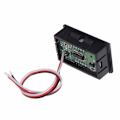 Miniatyrbilde 4 av 8: Grønt digitalt voltmeter 3,3-30V Black one size