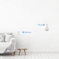 Miniatyrbillede 5 af 5: Vægbeslag / bøjle til Google Nest Mini Gen 2 White White one size