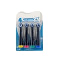 Miniatyrbilde 1 av 6: 4-pack Oral-B iO-kompatible tannbørstehoder Myk Svart YE- i1 Black