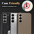 Miniatyrbilde 5 av 5: Svart Samsung S23 / S23 Plus kameralinsedeksel Transparent one size