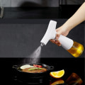 Miniatyrbild 6 av 8: Elektrisk Sprayflaska för matoljor 240ml Vit one size