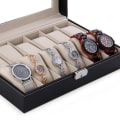Miniatyrbilde 2 av 5: Clock box for 12 klokker / Clock box / Clock box Black one size